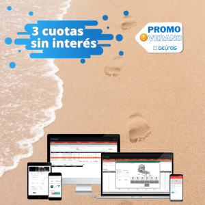 3 cuotas sin interés software Delfos