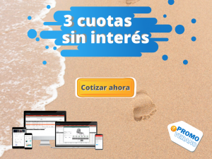 3 cuotas sin interés Software Delfos